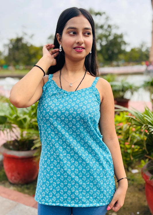 Saiyaara neck design short kurti